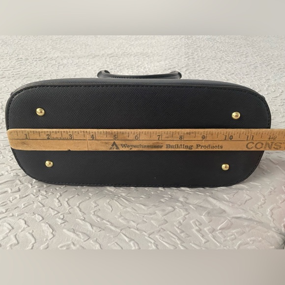 Anne Klein Navy Blue Handbag with Crossbody Strap - Picture 9 of 9